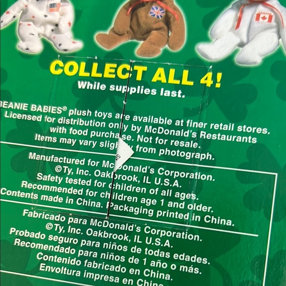 Ty Stuffed Animals White and Brown Plush Toys - Picture 3 of 7